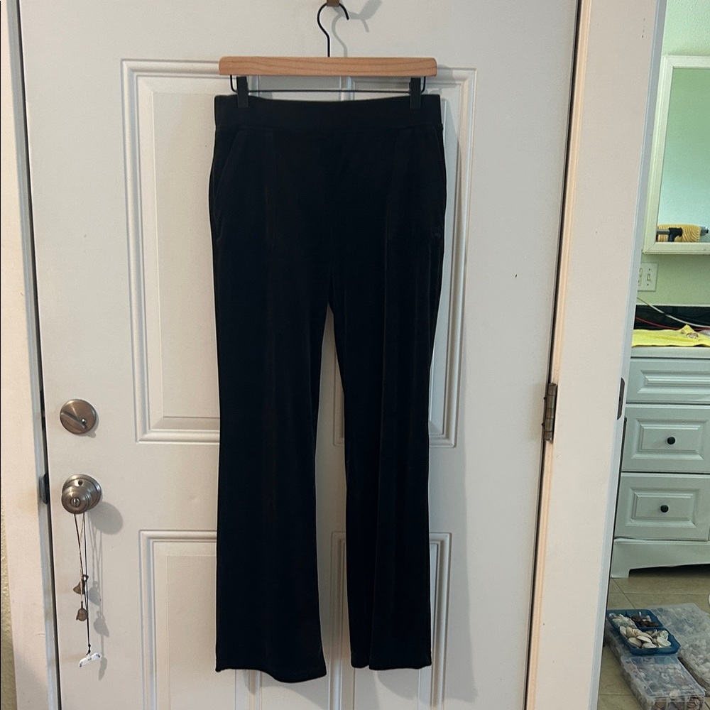 Juicy Couture Classic Black Women's Hoodie and pants - Picture 2 of 4